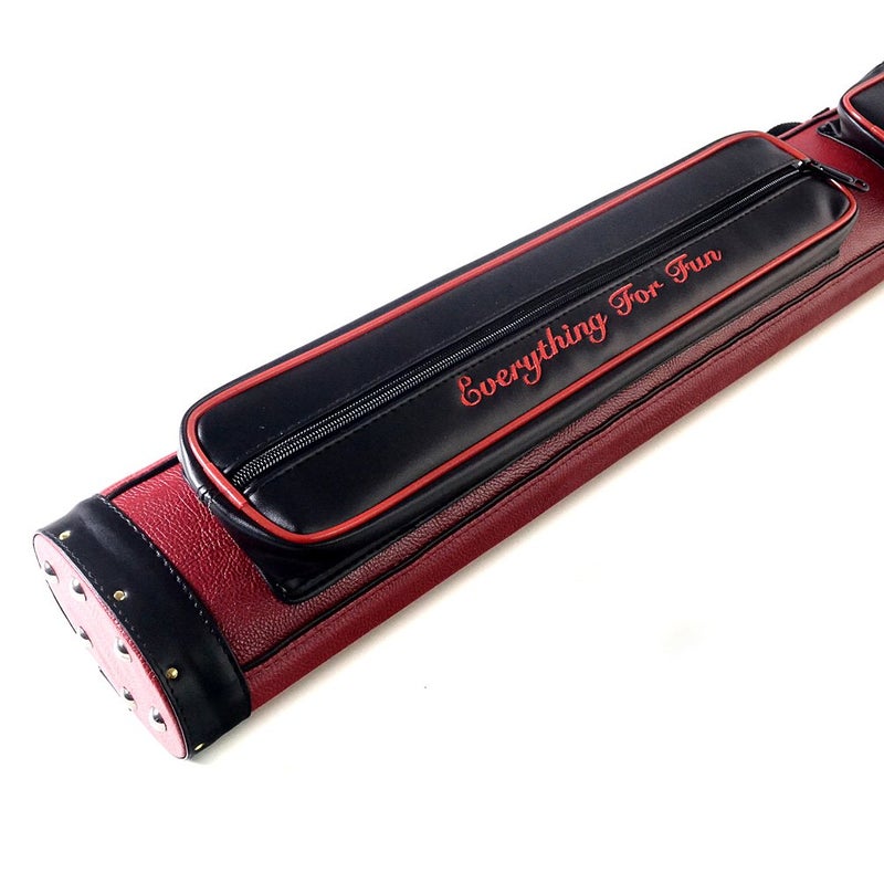 CUESOUL Soocoo Series 2x2 Hard Pool Cue Case -Holds 2 Cue Butt and 2 Cue Shafts,Four Color Available (CSCC-R208) - Image 3